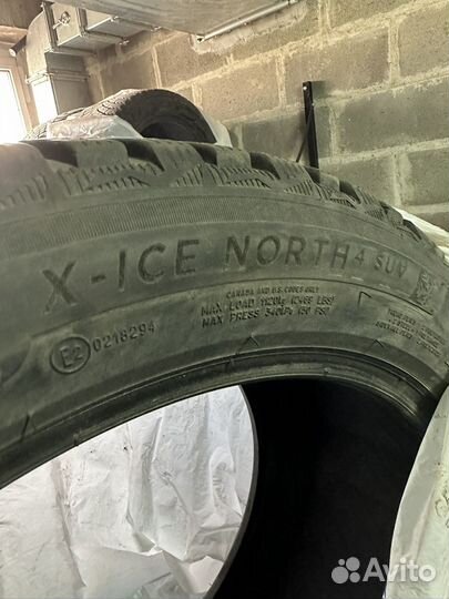 Michelin X-Ice North 4 SUV 275/45 R20 и 305/40 R20 110