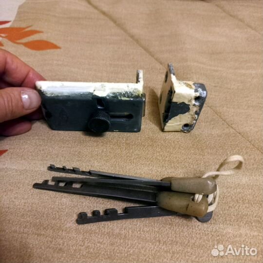 Замок дверной накладной СССР