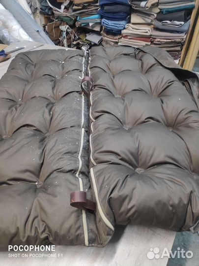 Матрас- подушка для садовых качелей