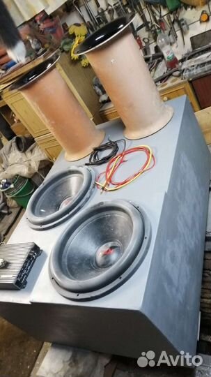 Короб для сабвуфера 2 18