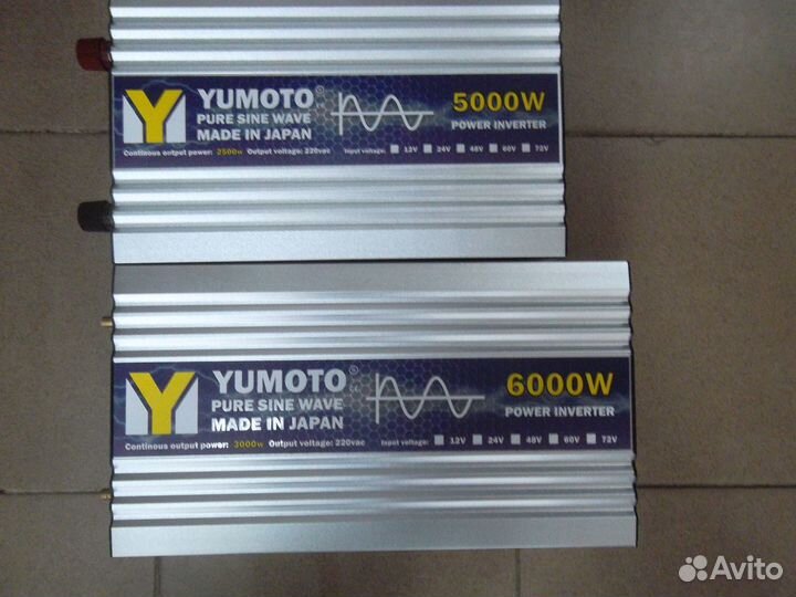 Инверторный преобразователь чистый синус 12-24-220