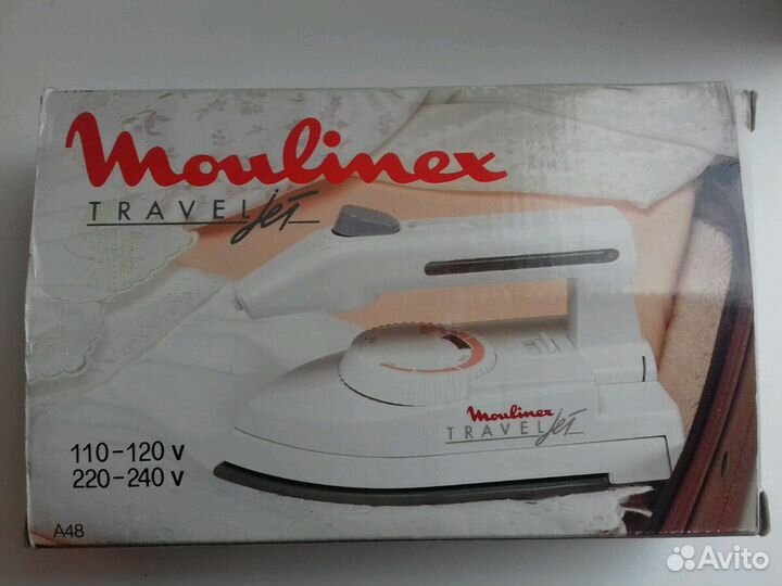 Утюг дорожный складной Мoulinex