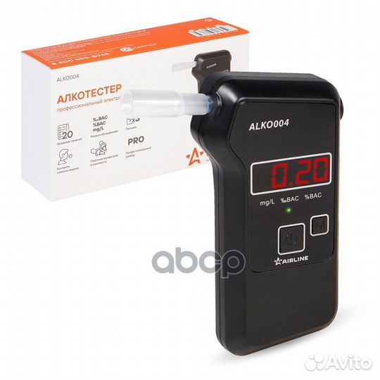 Алкотестер профессиональный электрохимический