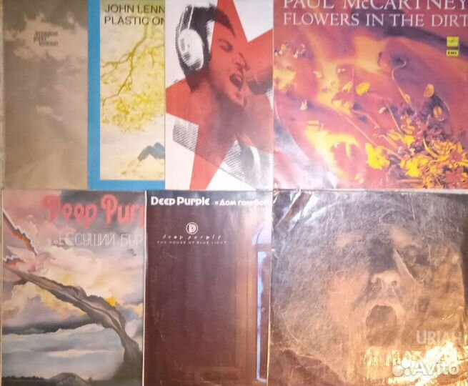 Винил пластинки зарубежных исполнителей Rock&Pop