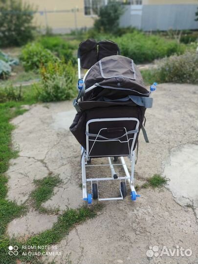 Детские санки коляска