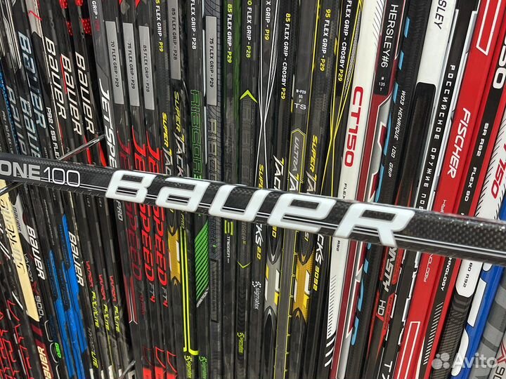 Клюшка хоккейная детская Bauer one 100
