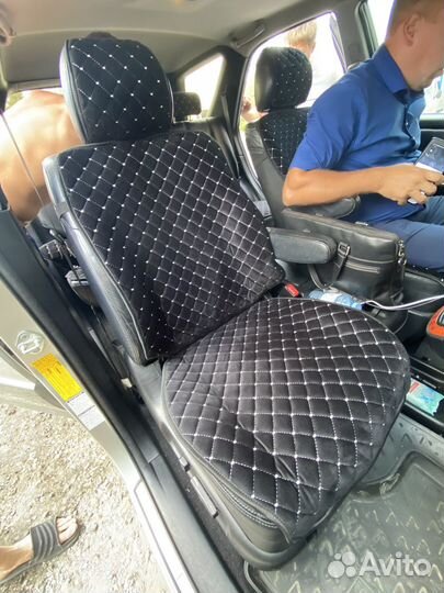 Автонакидки велюр 2 шт