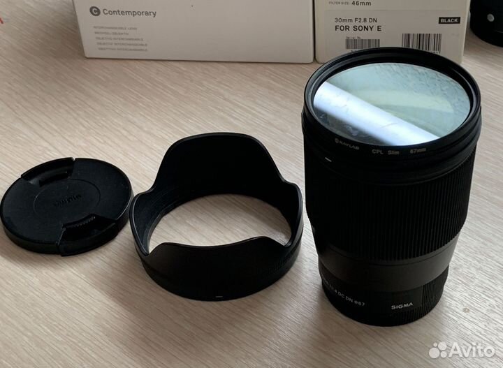 Объектив Sigma 16mm sony e mount
