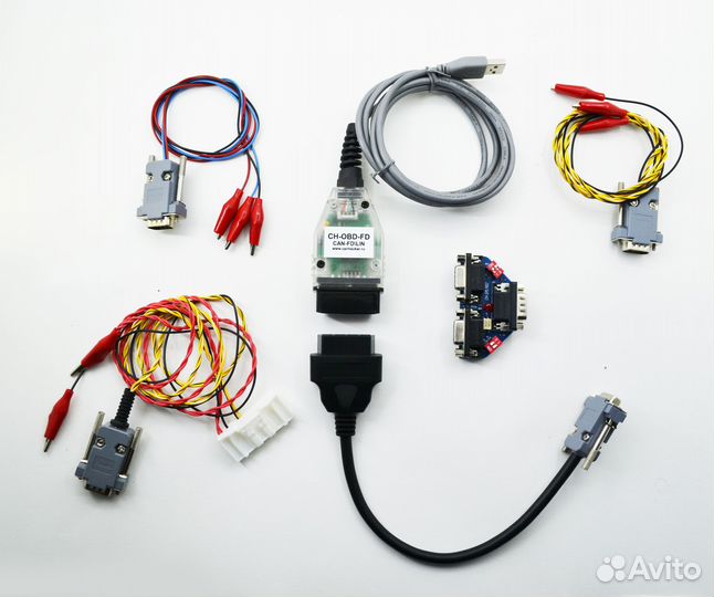 CAN-Hacker CH-OBD-FD full Kit