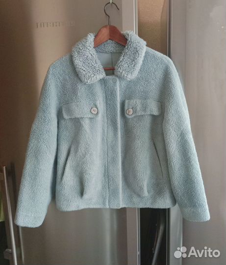 Куртка, шуба меховая тедди 46 размер