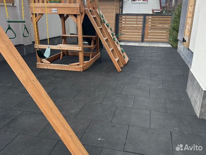 Плитка из резиновой крошки / Резиновое покрытие