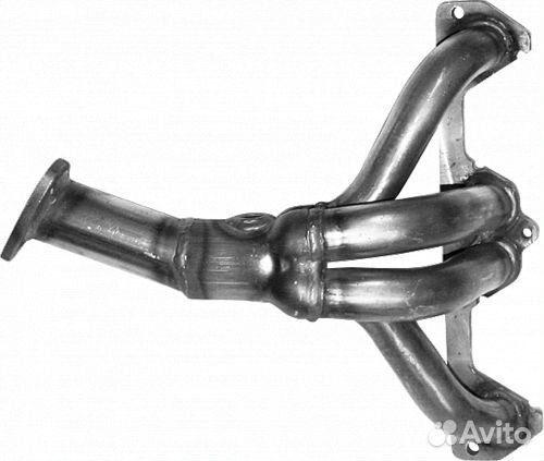 Труба приемная 21101 (замена катализатора) 16кл