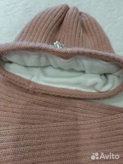 Детский набор шапка и шарф