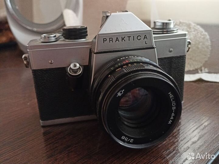 Practica L и объектив Гелиос-44М