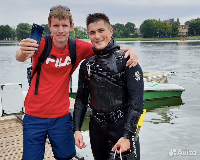 Водолаз, водолазные работы, поиск и подъем