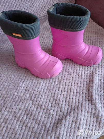 Детские резиновые сапоги 26-27
