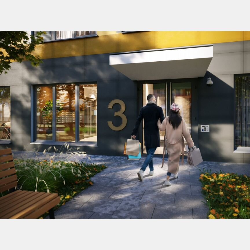 1-к. квартира, 41,1 м², 11/12 эт.