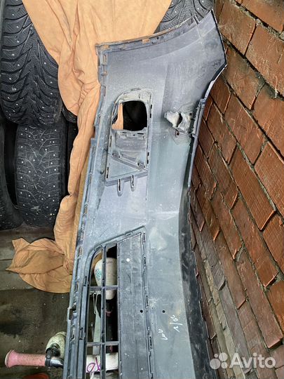 Бампер передний на volkswagen tiguan 1