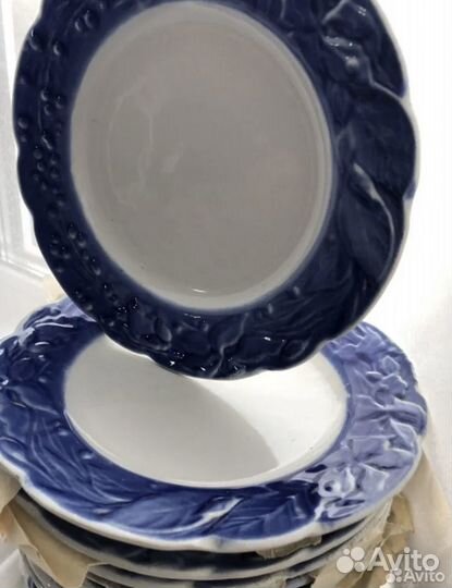 Фарфоровые тарелки зик