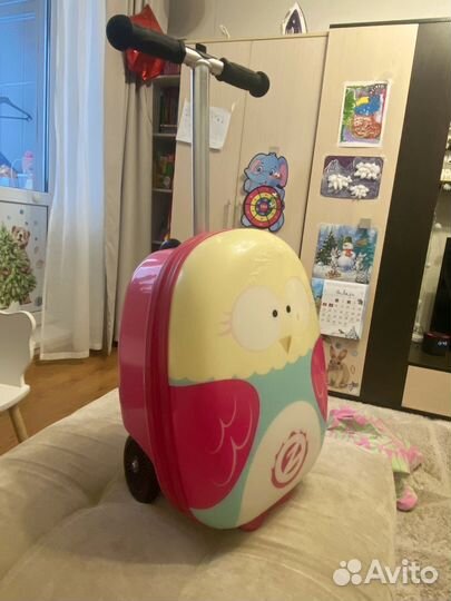 Чемодан самокат zinc