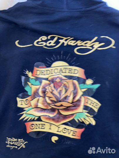 Зип худи ed hardy y2k