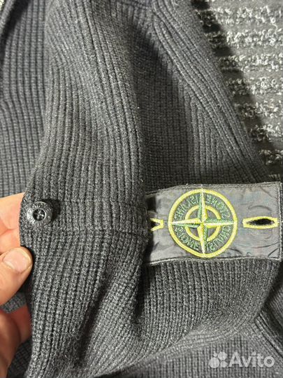 Stone island full zip(Оригинальный свитер )