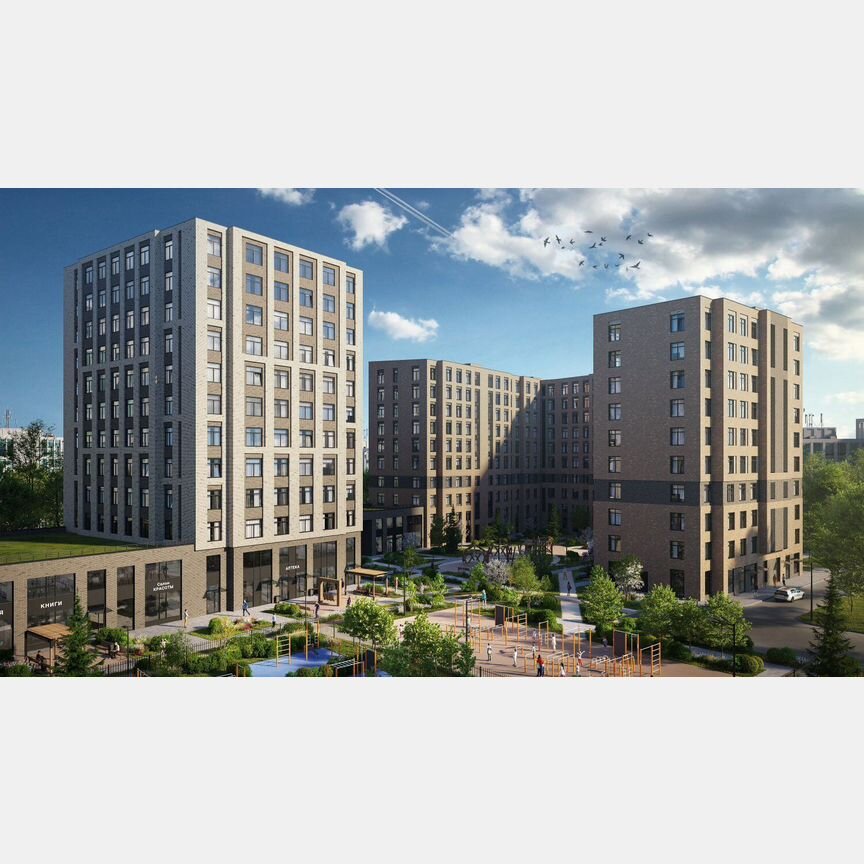 1-к. квартира, 36,6 м², 5/12 эт.