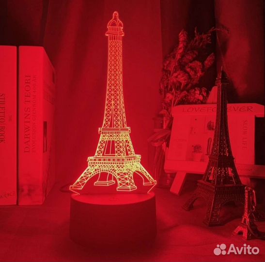 Светодиодный светильник 3D 