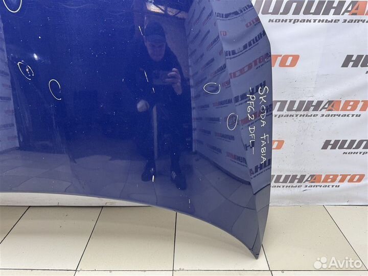 Капот Skoda Fabia 2 хетчбэк 1.6 TDI cayc 2012