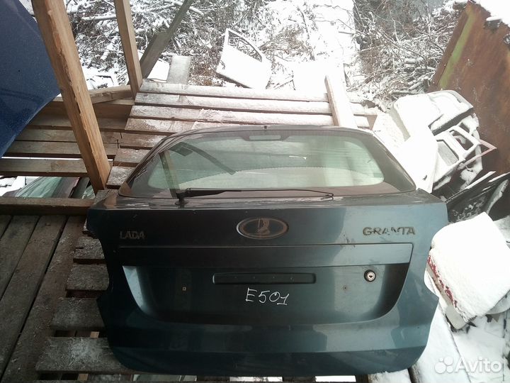 Дверь багажника лада granta лифтбэк