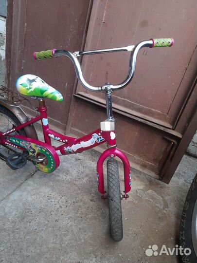 Детский велосипед маша и медведь 14