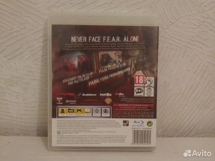 Fear 3 ps3