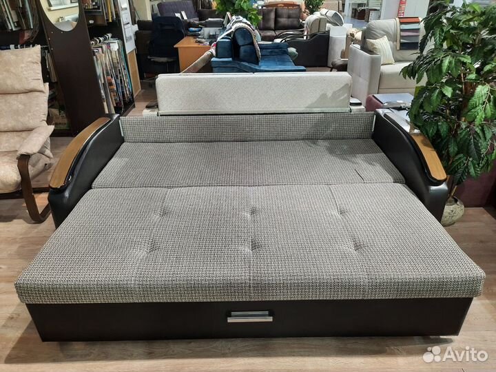 Прямой диван, диван кровать, ас190-5-мд