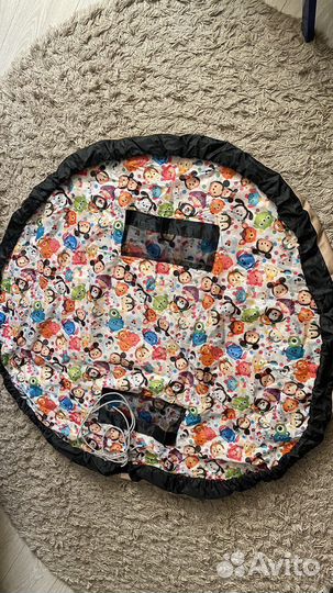 Коврик-мешок для игрушек 140 см новый