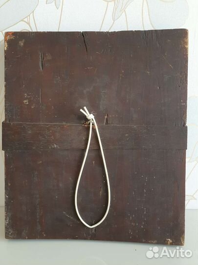 Старинная Икона Николай Чудотворец 36х30