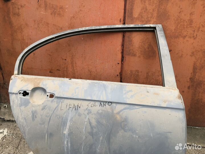 Дверь задняя правая lifan solano