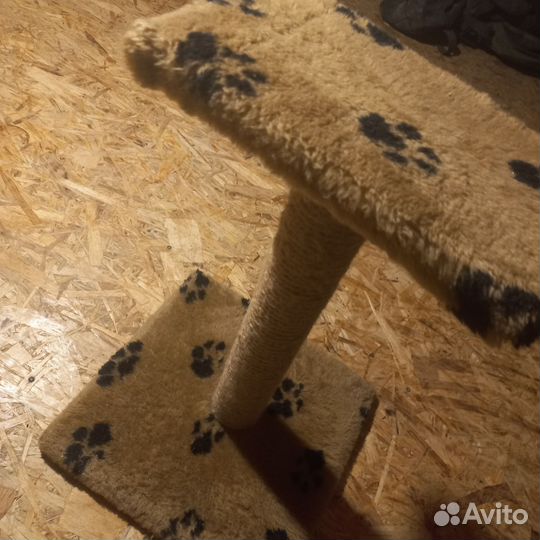 Когтеточка домик для кошки бу