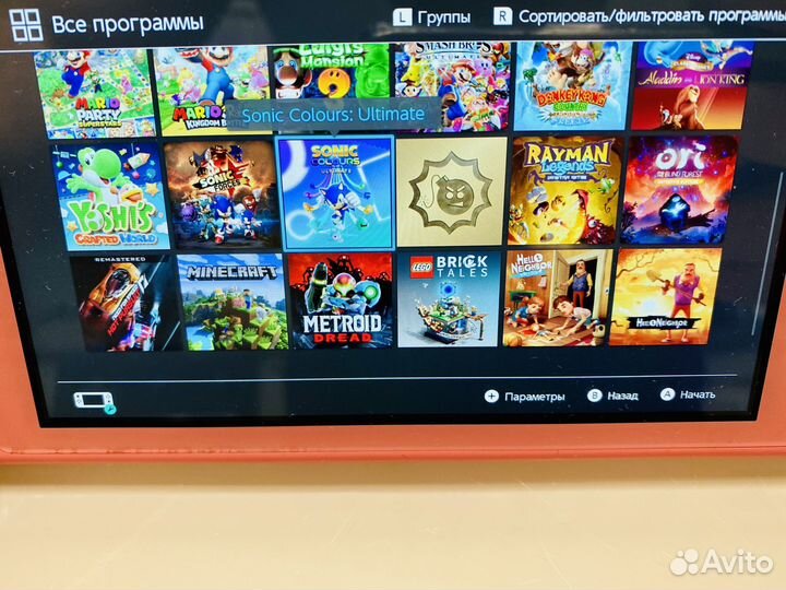 Nintendo switch lite чип (30 Игр)