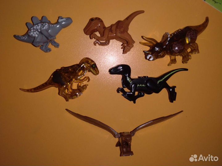 Lego динозавры