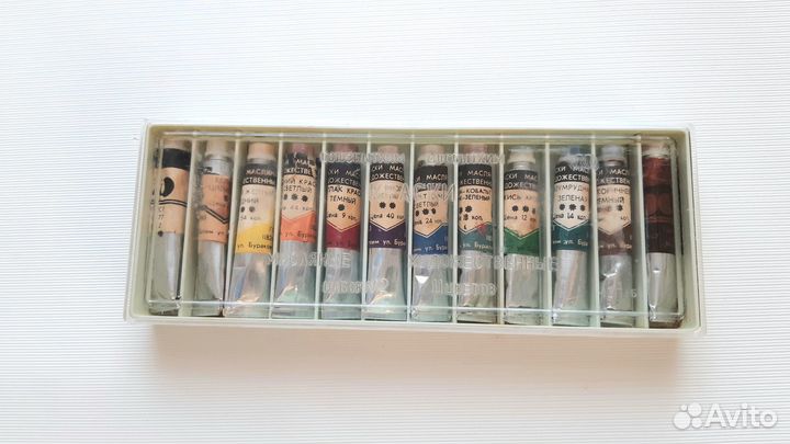 Краски масляные художественные СССР