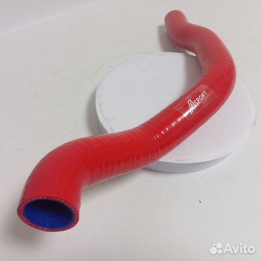 Патрубки радиатора ваз-2110 красные инж. (к-т4шт)