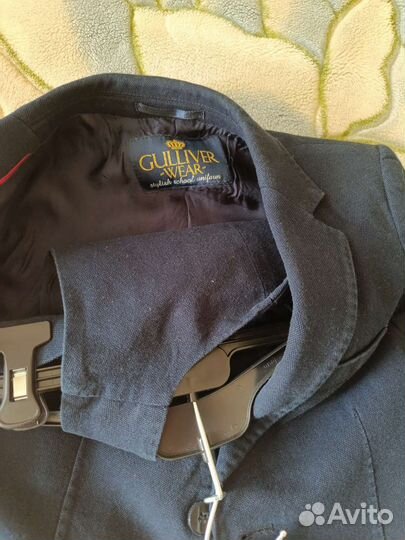 Школьный костюм для мальчика 134 синий