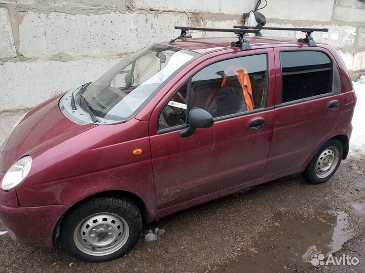 Багажник на крышу Дэу Матиз 2 поперечины