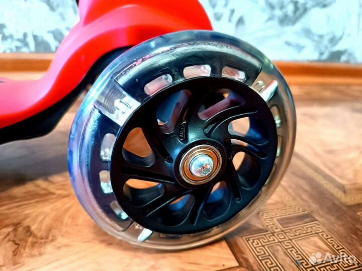 Новый складной Детский самокат, светящиеся колеса