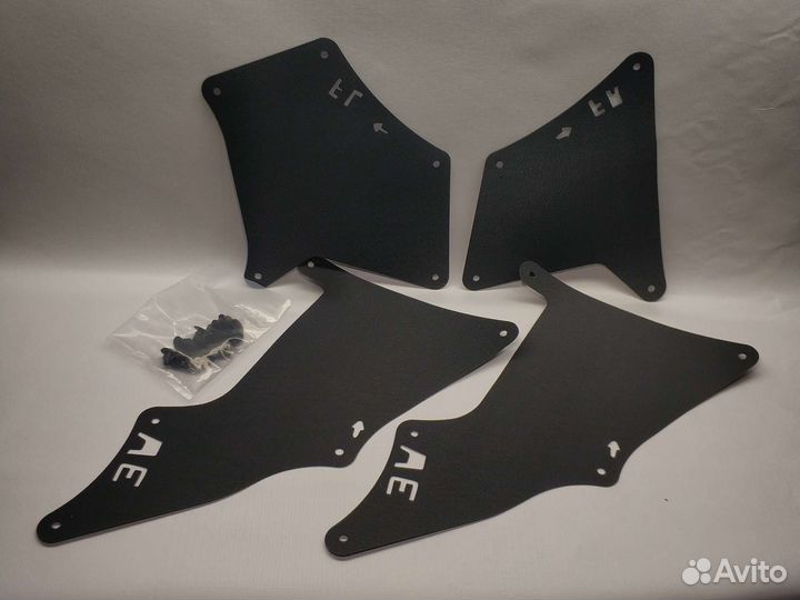 Защита двигателя боковая Toyota Land Cruiser Prado