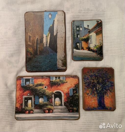 Картина на дереве