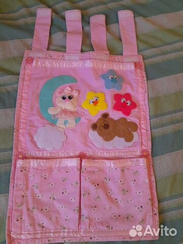 Кармашки на кроватку