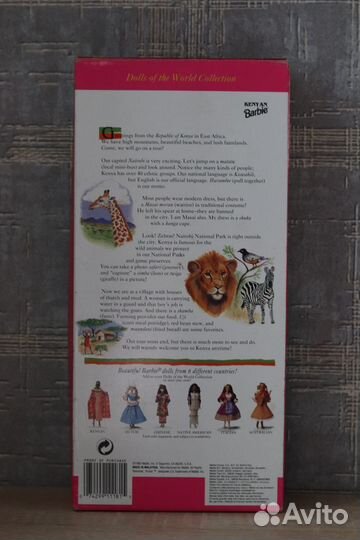 Кукла Барби Dolls of the world Kenyan