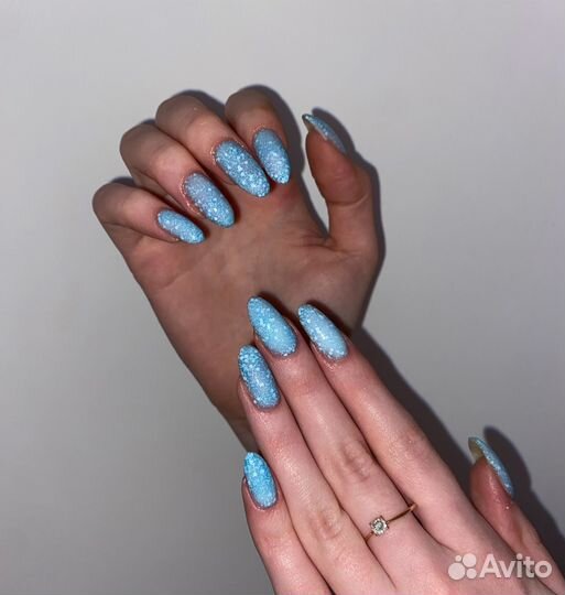 Маникюр Гель лак Наращивание