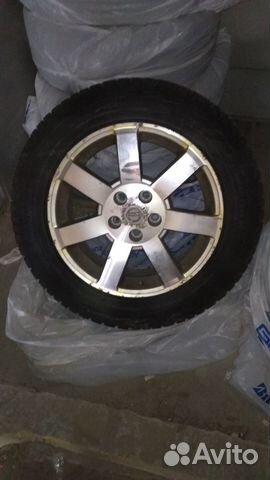 Резина зимняя шипы с дисками Nissan X-trail R 17